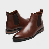 Noble Chaussure Bottine Homme Caoutchouc Bottine Style Homme
