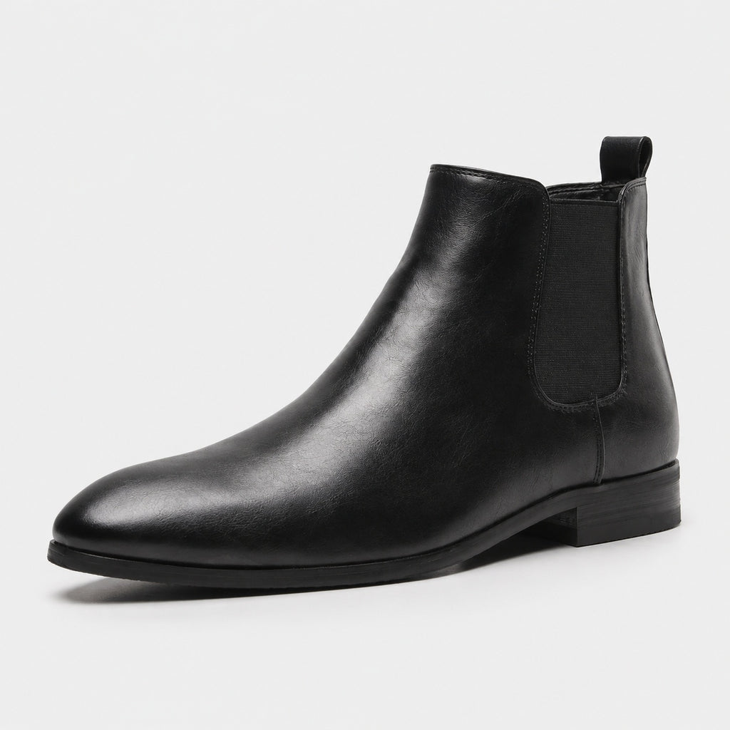 Noble Chaussure Bottine Homme Caoutchouc Bottines Homme Avec Zip