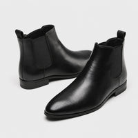 Noble Chaussure Bottine Homme Caoutchouc Bottines Homme Avec Zip