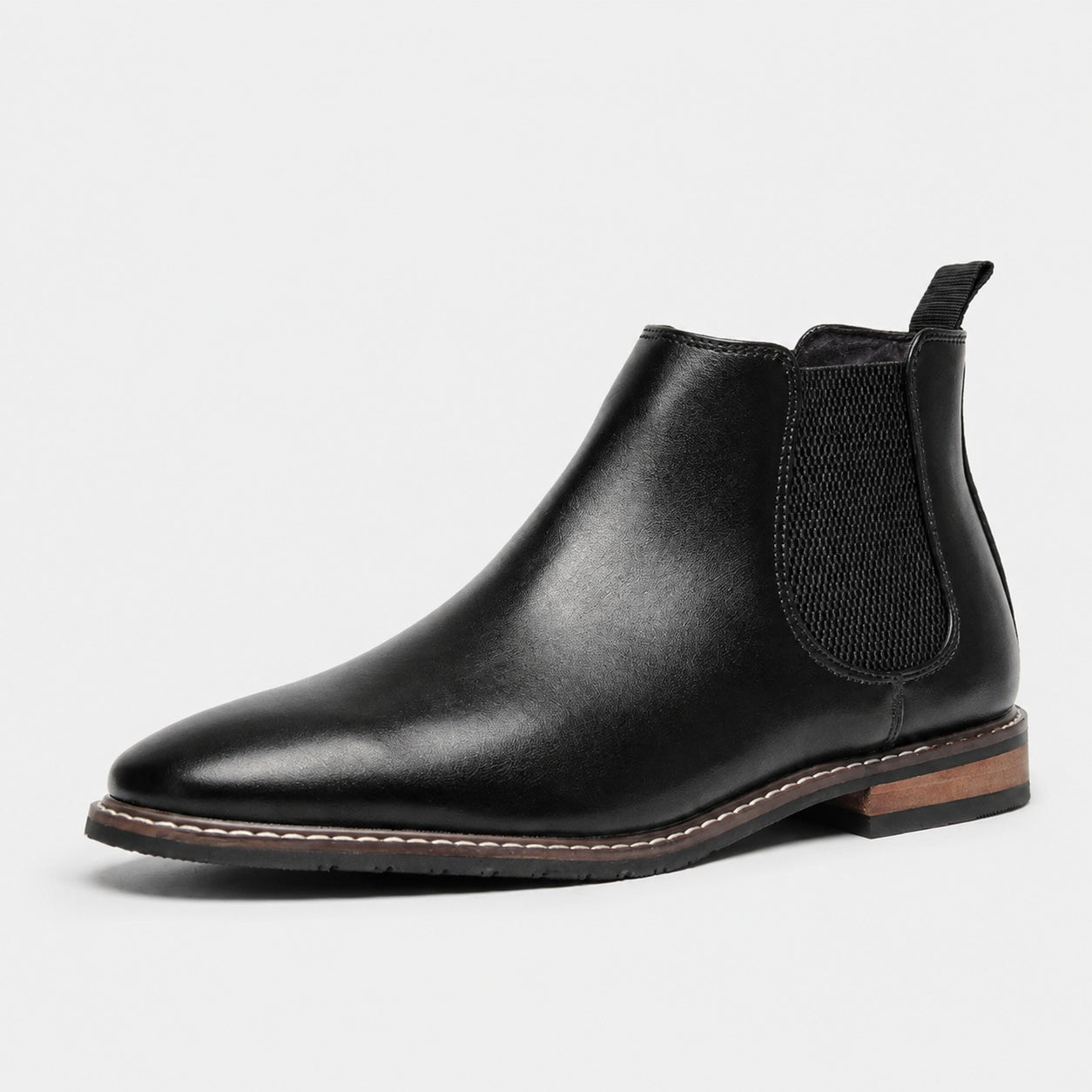 Noble Chaussure Bottine Homme Caoutchouc Bottines Homme Elastique