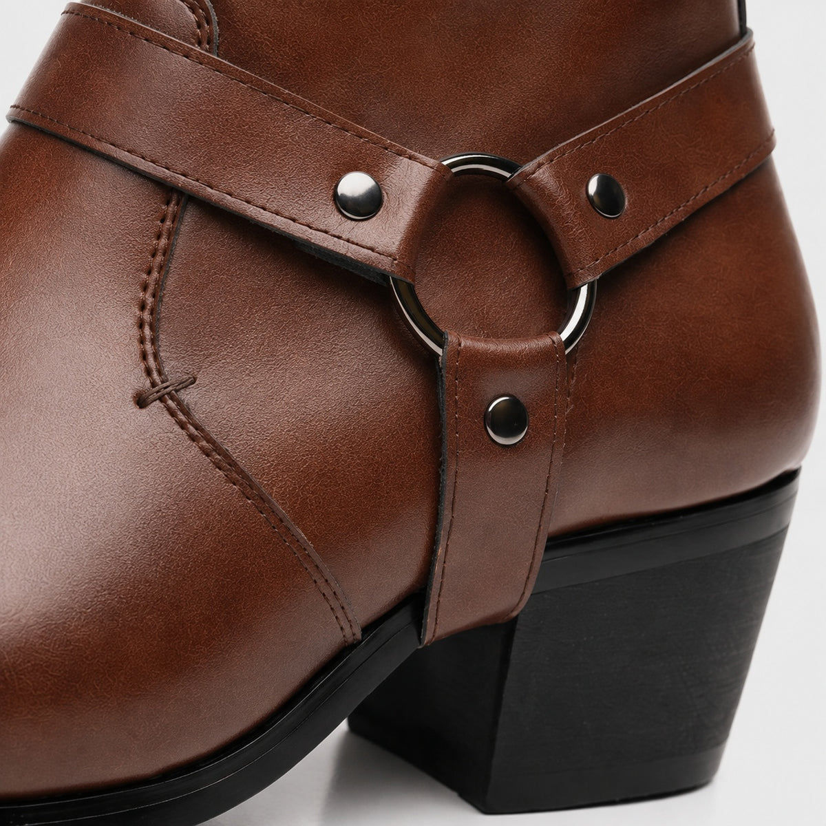 Noble Chaussure Bottine Homme Caoutchouc Bottines Western Homme