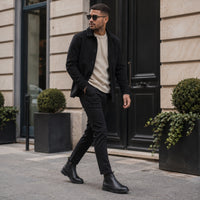 Noble Chaussure Bottine Homme Chelsea Bottine Chelsea Noir Homme