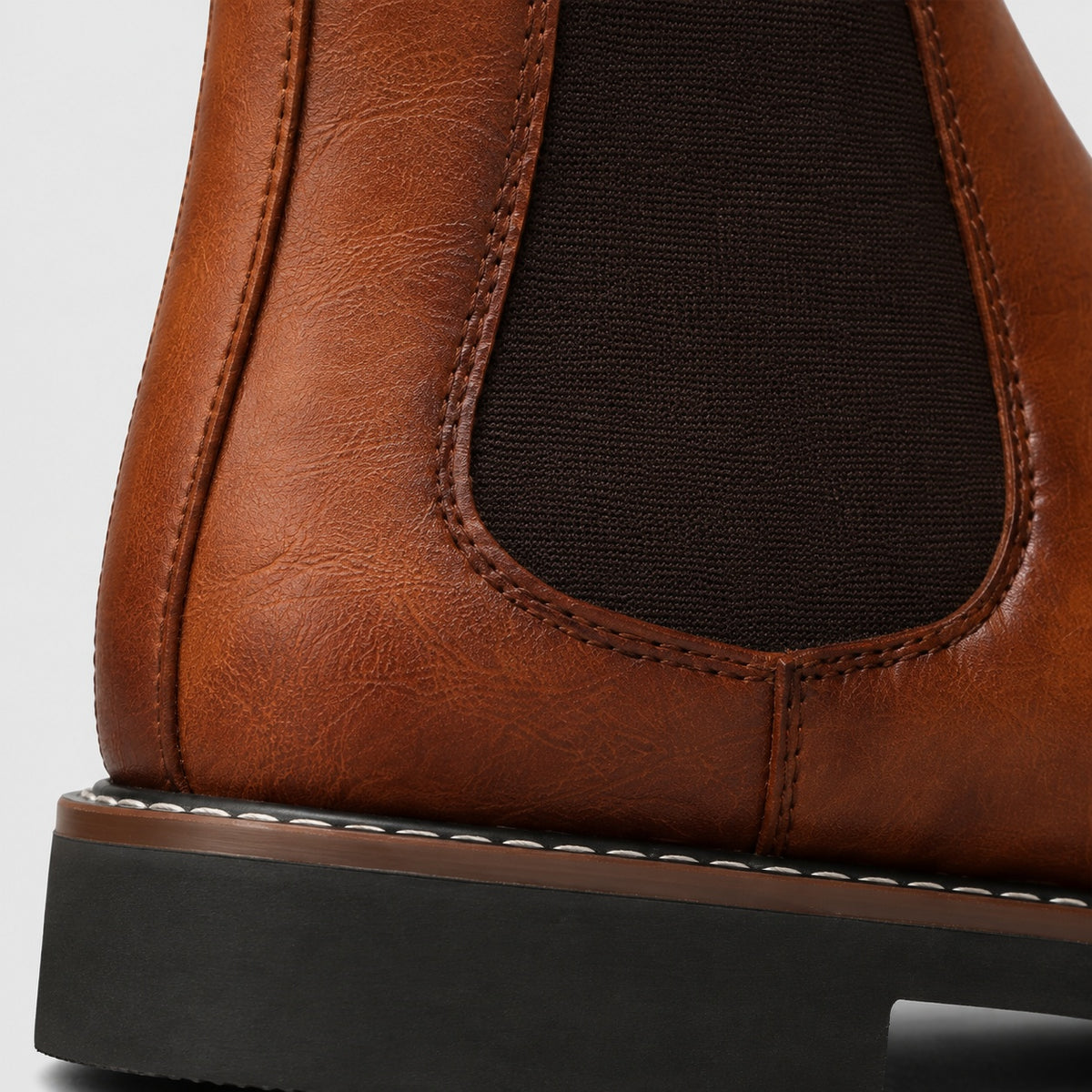 Noble Chaussure Bottine Homme Chelsea Bottine Cognac Homme