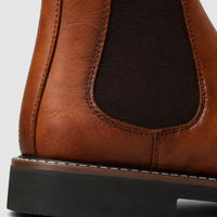 Noble Chaussure Bottine Homme Chelsea Bottine Cognac Homme
