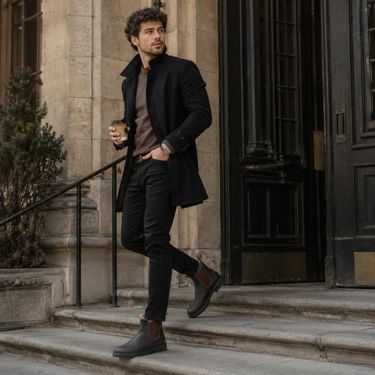 Noble Chaussure Bottine Homme Chelsea Bottines Chelsea Homme Camel