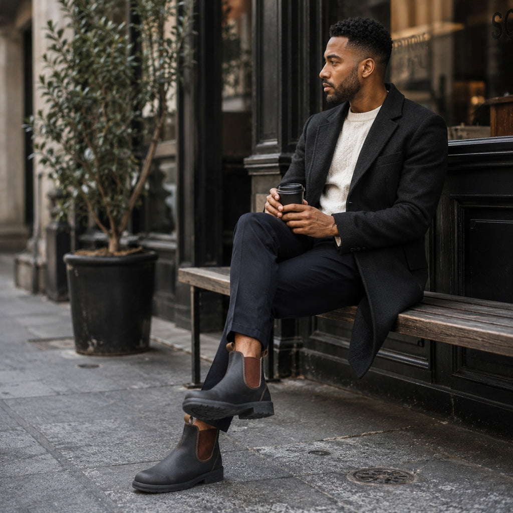Noble Chaussure Bottine Homme Chelsea Bottines Chelsea Homme Camel