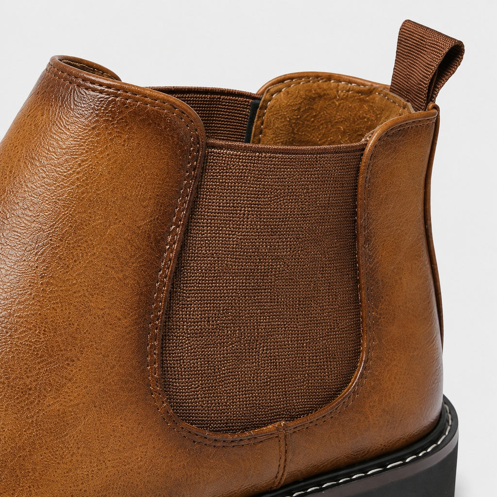 Noble Chaussure Bottine Homme Chelsea Bottines Chelsea Homme Cognac
