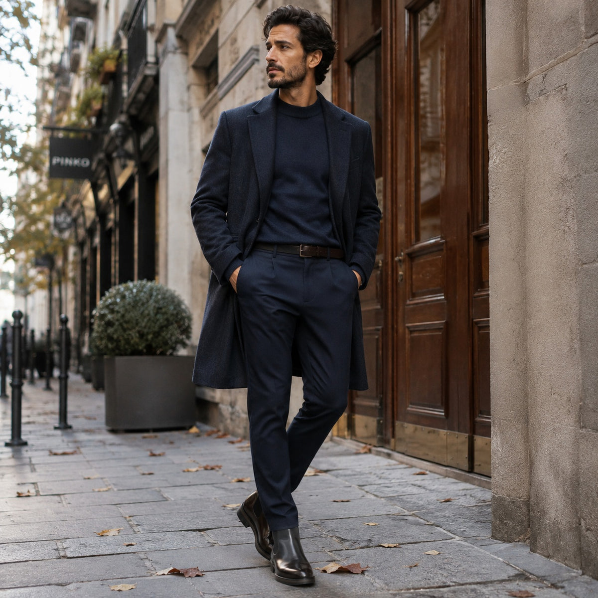 Noble Chaussure Bottine Homme Cuir Boots Bottines Homme