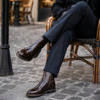Noble Chaussure Bottine Homme Cuir Boots Bottines Homme
