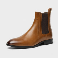 Noble Chaussure Bottine Homme Cuir Bottine Brune Homme