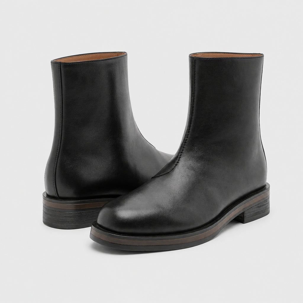 Noble Chaussure Bottine Homme Cuir Bottine Casual Homme