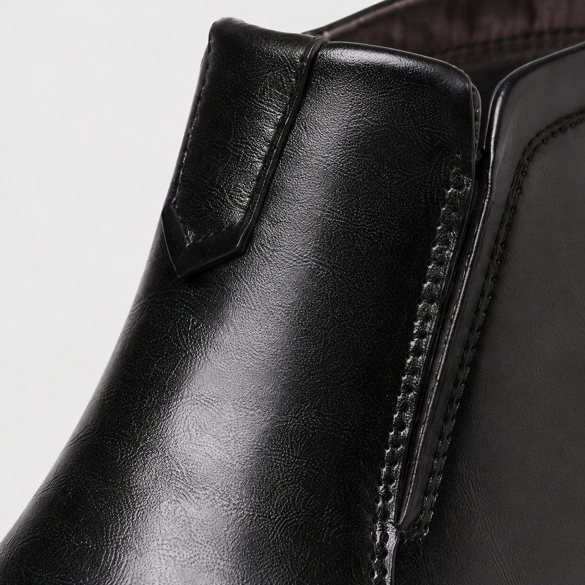 Noble Chaussure Bottine Homme Cuir Bottine Fermeture Éclair Homme