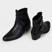 Noble Chaussure Bottine Homme Cuir Bottine Homme À Boucle