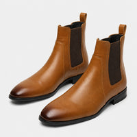 Noble Chaussure Bottine Homme Cuir Bottine Homme Camel