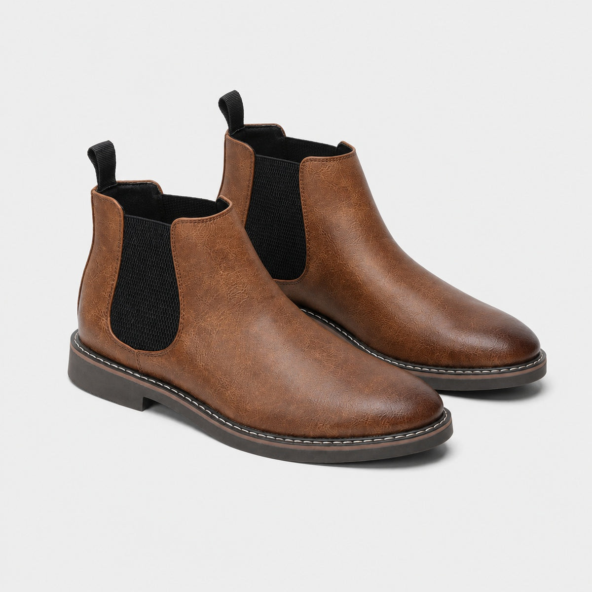 Noble Chaussure Bottine Homme Cuir Bottine Homme Camel Cuir