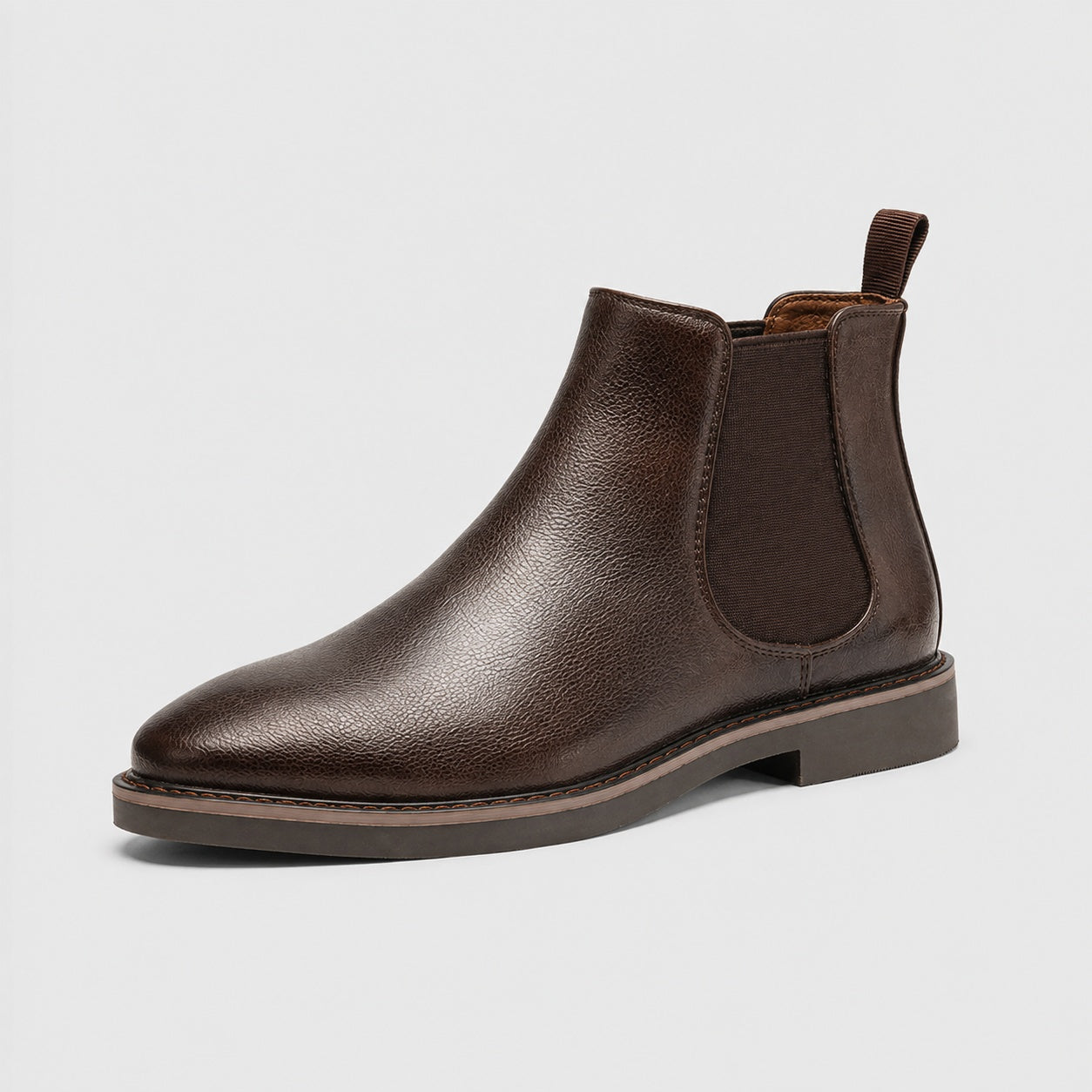 Noble Chaussure Bottine Homme Cuir Bottine Homme Cognac