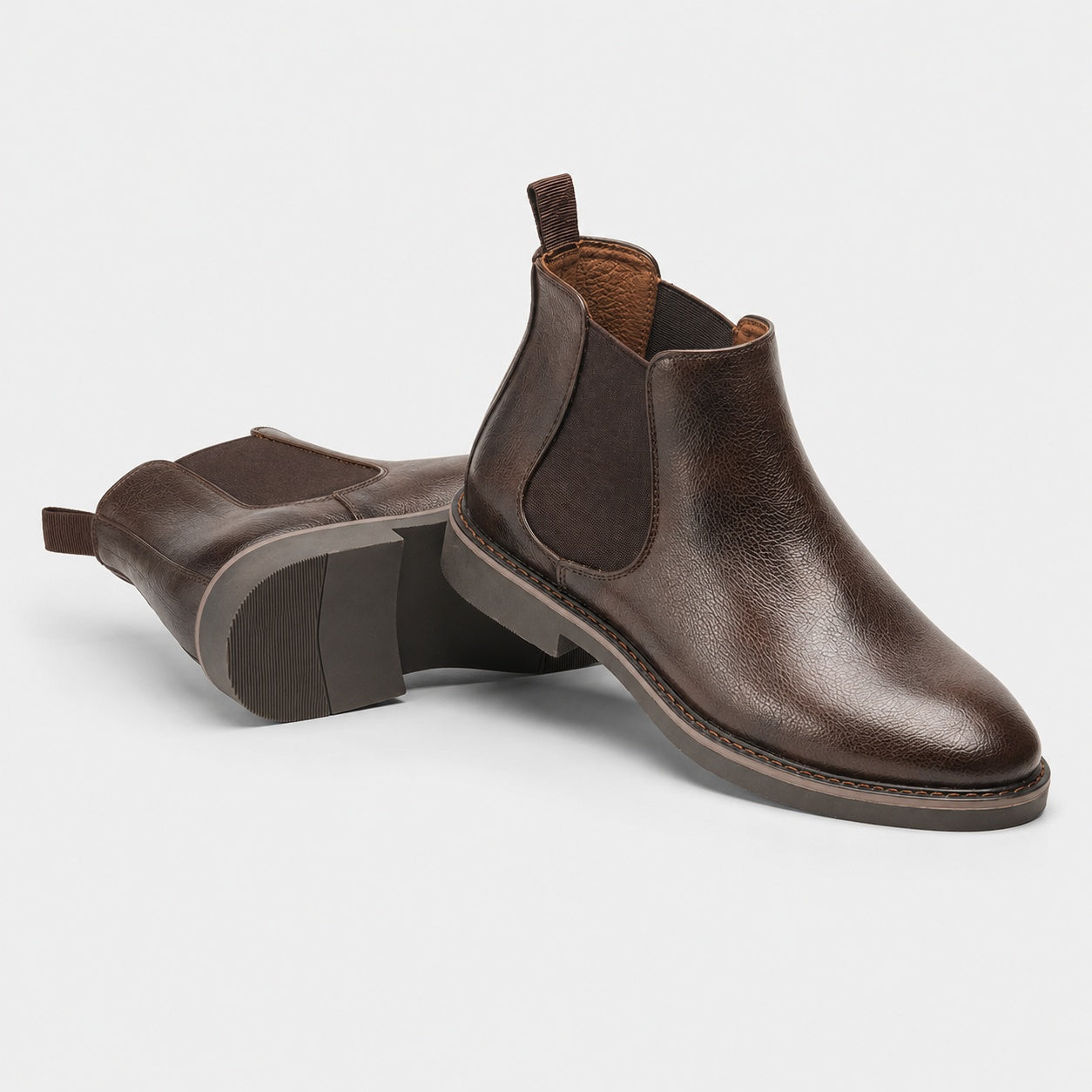 Noble Chaussure Bottine Homme Cuir Bottine Homme Cognac