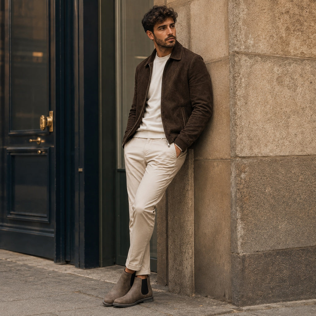 Noble Chaussure Bottine Homme Cuir Bottine Homme Cuir Camel