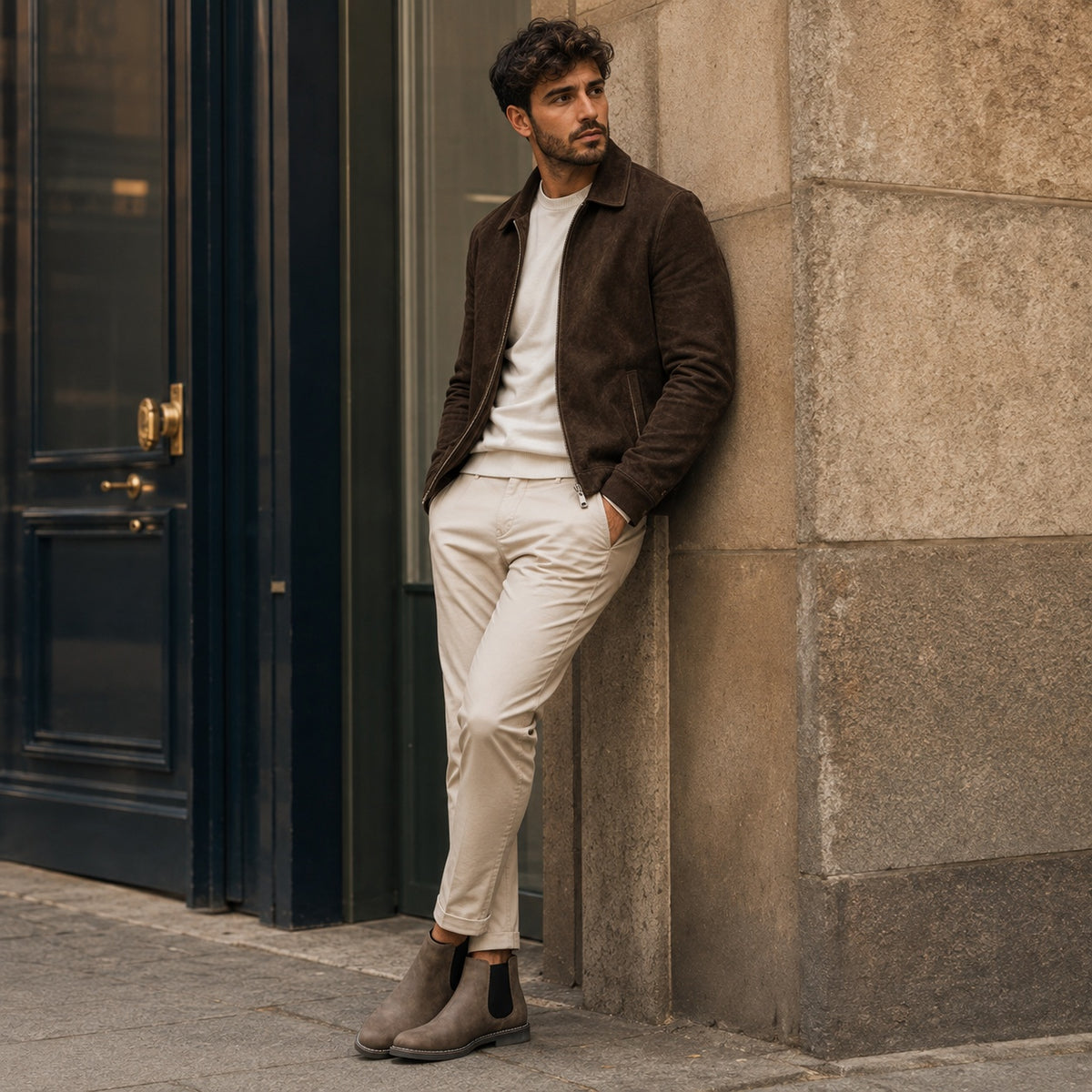 Noble Chaussure Bottine Homme Cuir Bottine Homme Cuir Camel