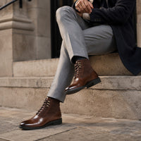 Noble Chaussure Bottine Homme Cuir Bottine Homme Décontractée