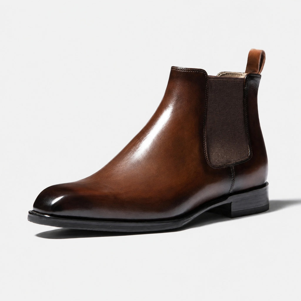 Noble Chaussure Bottine Homme Cuir Bottines Basse Homme