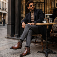 Noble Chaussure Bottine Homme Cuir Bottines Basse Homme