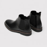 Noble Chaussure Bottine Homme Cuir Bottines Chelsea Cuir Noir Homme