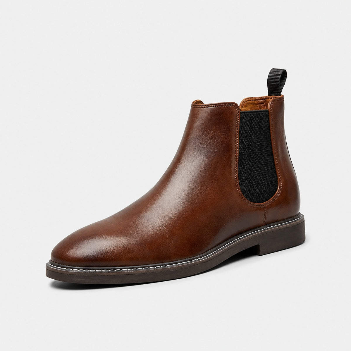 Noble Chaussure Bottine Homme Cuir Bottines Chelsea Homme Cuir Marron