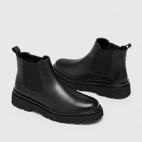 Noble Chaussure Bottine Homme Cuir Bottines Chelsea Homme Cuir Noir