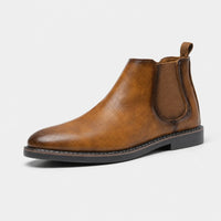 Noble Chaussure Bottine Homme Cuir Bottines Cognac Homme
