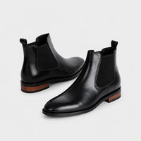 Noble Chaussure Bottine Homme Cuir Bottines Confort Homme