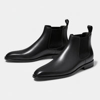 Noble Chaussure Bottine Homme Cuir Bottines De Ville Homme
