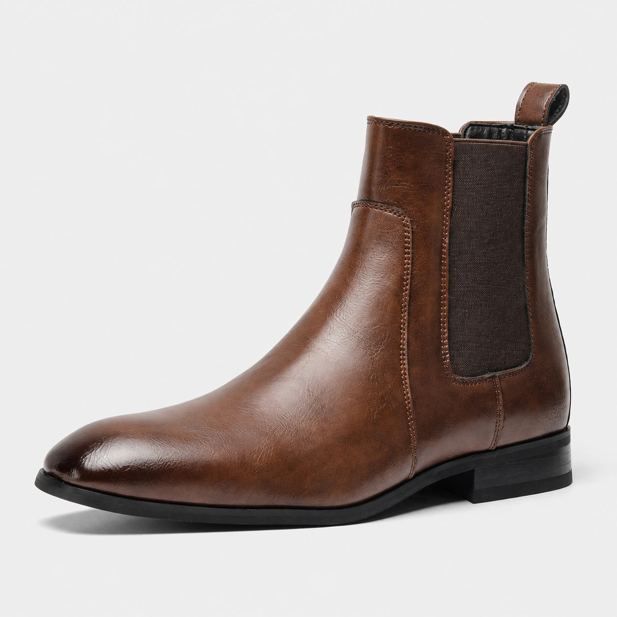 Noble Chaussure Bottine Homme Cuir Bottines Elastique Homme