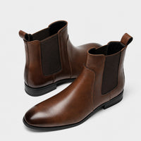 Noble Chaussure Bottine Homme Cuir Bottines Elastique Homme