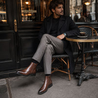 Noble Chaussure Bottine Homme Cuir Bottines Et Boots Homme