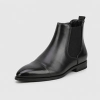 Noble Chaussure Bottine Homme Cuir Bottines Habillé Homme