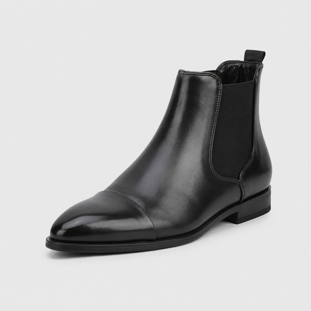 Noble Chaussure Bottine Homme Cuir Bottines Habillé Homme
