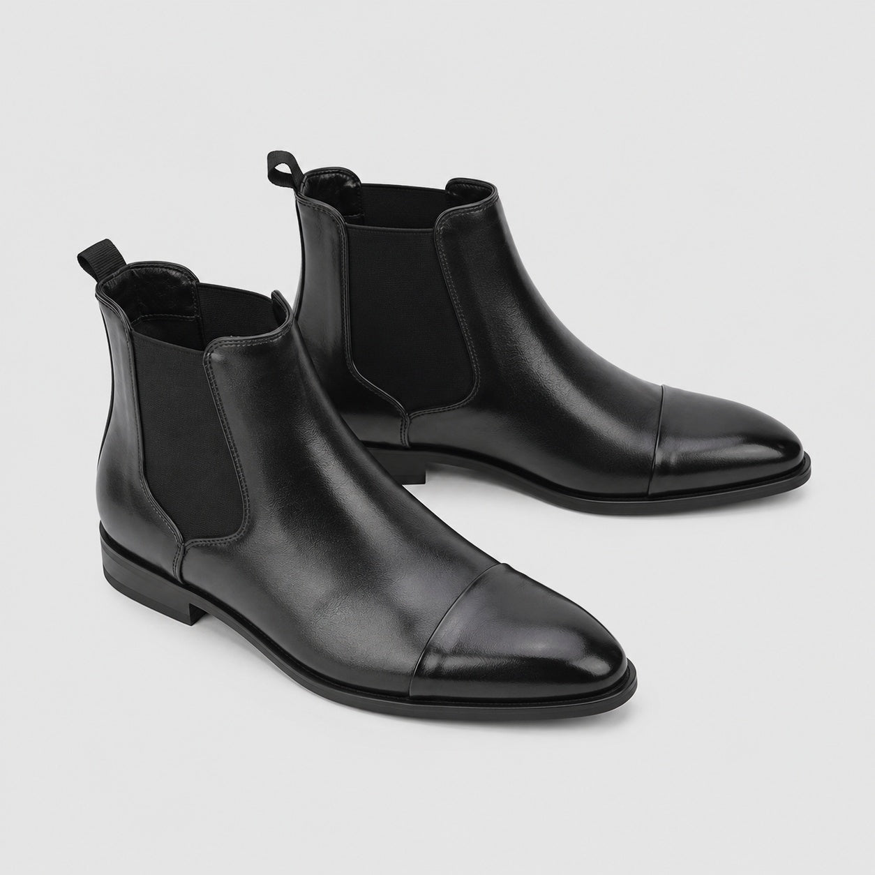Noble Chaussure Bottine Homme Cuir Bottines Habillé Homme