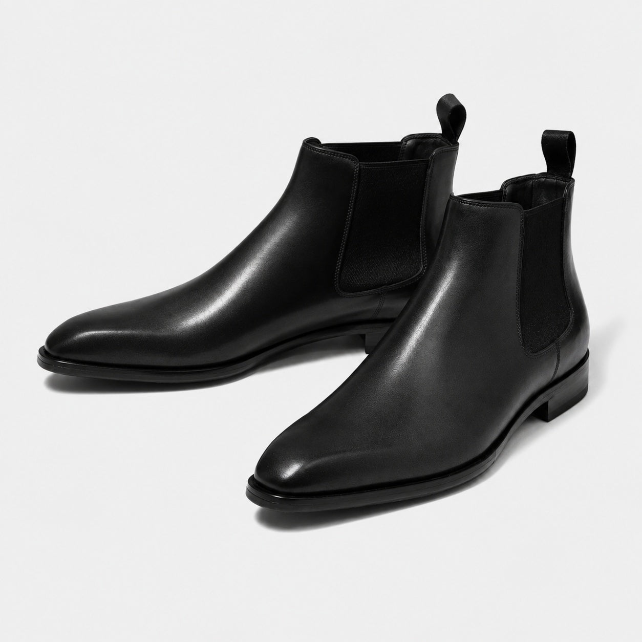 Noble Chaussure Bottine Homme Cuir Bottines Habillées Homme