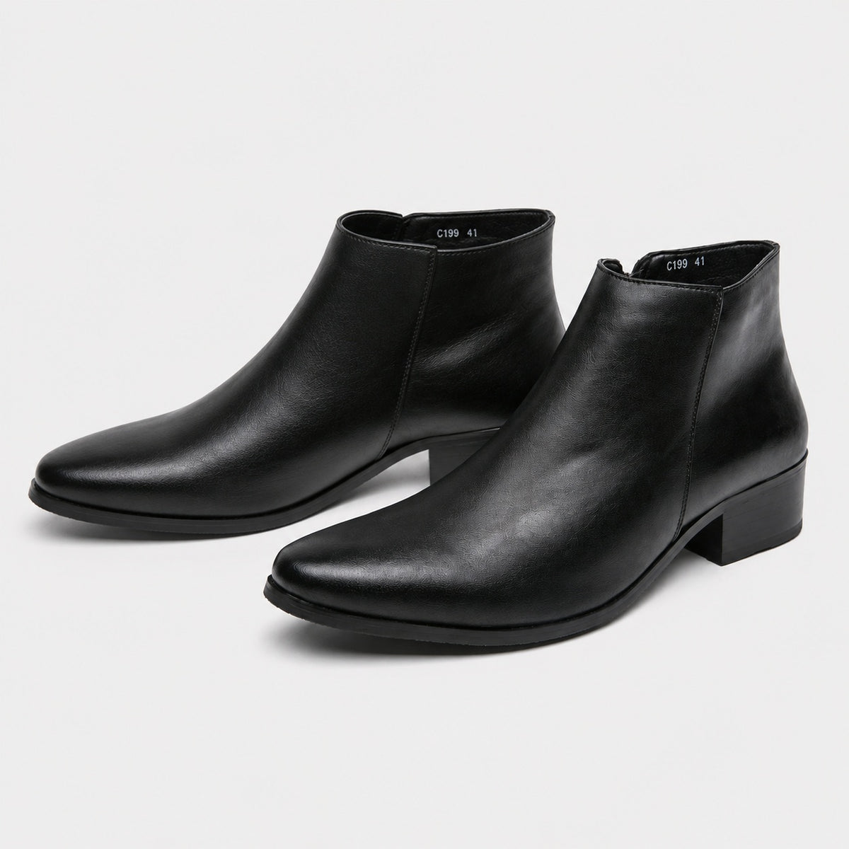 Noble Chaussure Bottine Homme Cuir Bottines Homme Bout Pointu