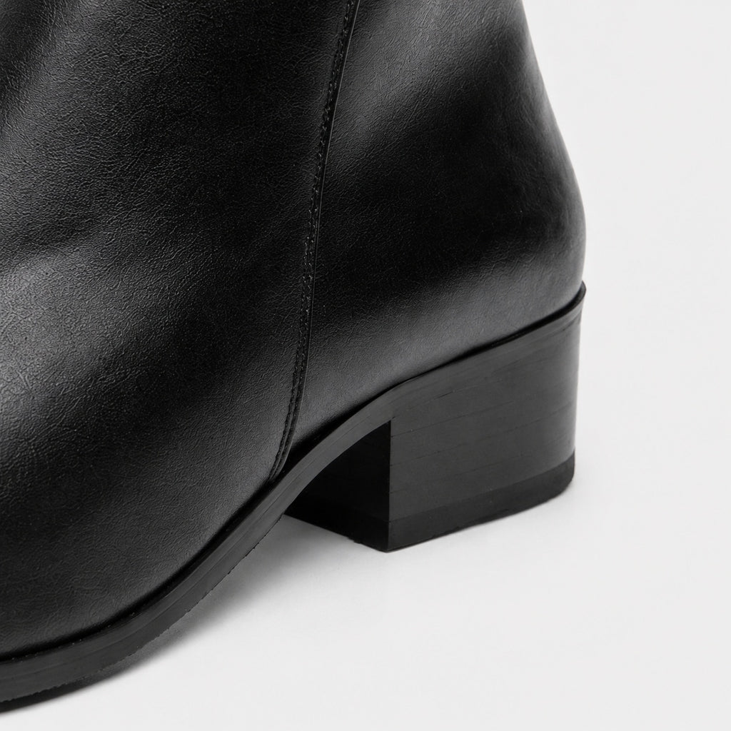 Noble Chaussure Bottine Homme Cuir Bottines Homme Bout Pointu