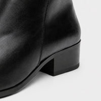 Noble Chaussure Bottine Homme Cuir Bottines Homme Bout Pointu