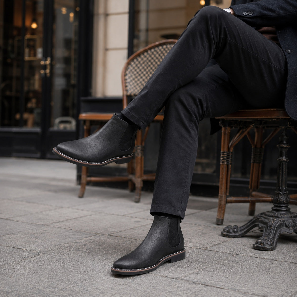 Noble Chaussure Bottine Homme Cuir Bottines Homme Casual