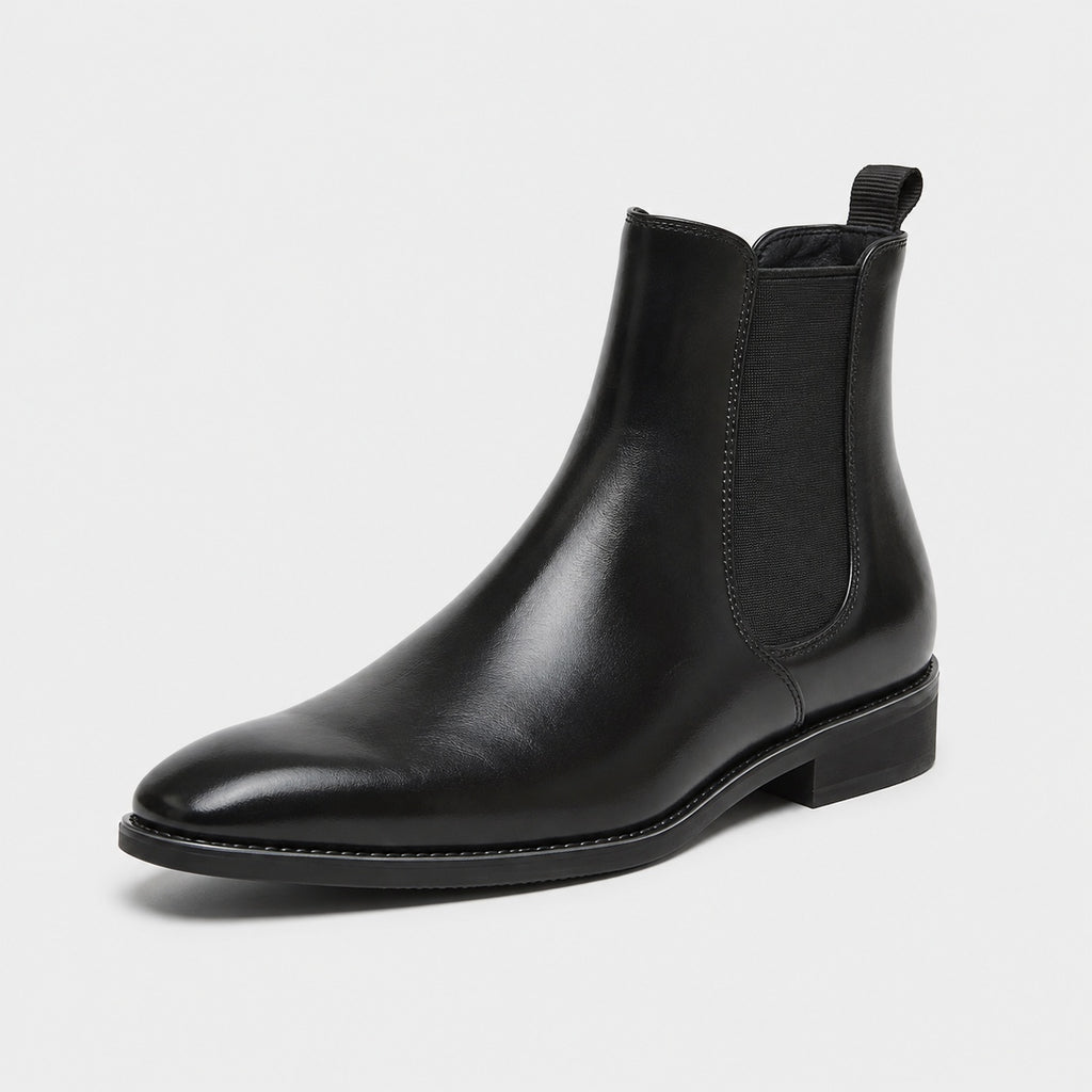 Noble Chaussure Bottine Homme Cuir Bottines Homme Classique