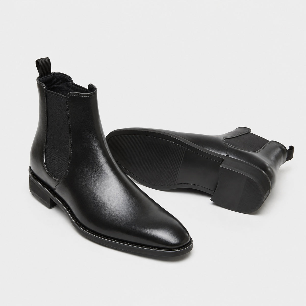Noble Chaussure Bottine Homme Cuir Bottines Homme Classique
