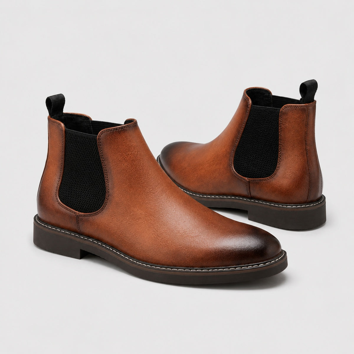 Noble Chaussure Bottine Homme Cuir Bottines Homme Cuir Camel