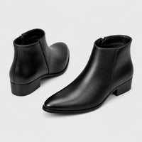Noble Chaussure Bottine Homme Cuir Bottines Homme Cuir Noir Lacets