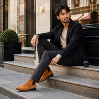 Noble Chaussure Bottine Homme Daim Bottine Homme Daim Camel