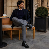 Noble Chaussure Bottine Homme Daim Bottines Chelsea En Daim Homme