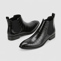 Noble Chaussure Bottine Homme Daim Bottines Chelsea Homme Daim Noir